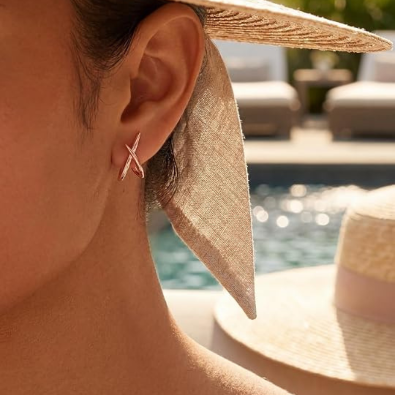 Dainty Earrings Simple Minimalist Gold Earrings