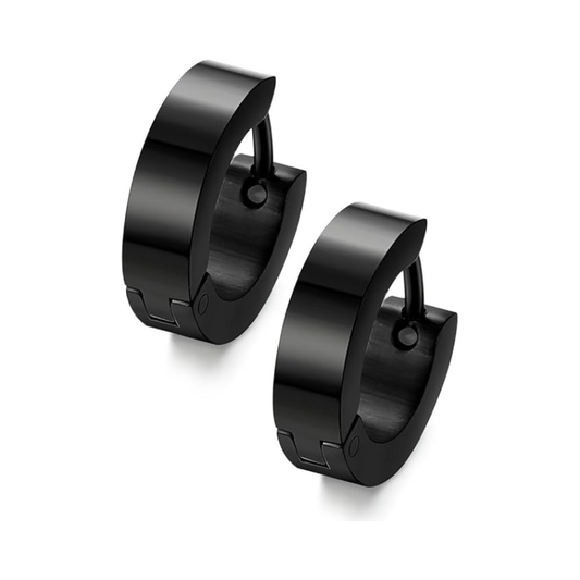 Stainless Steel Unique Small Hoop Earrings