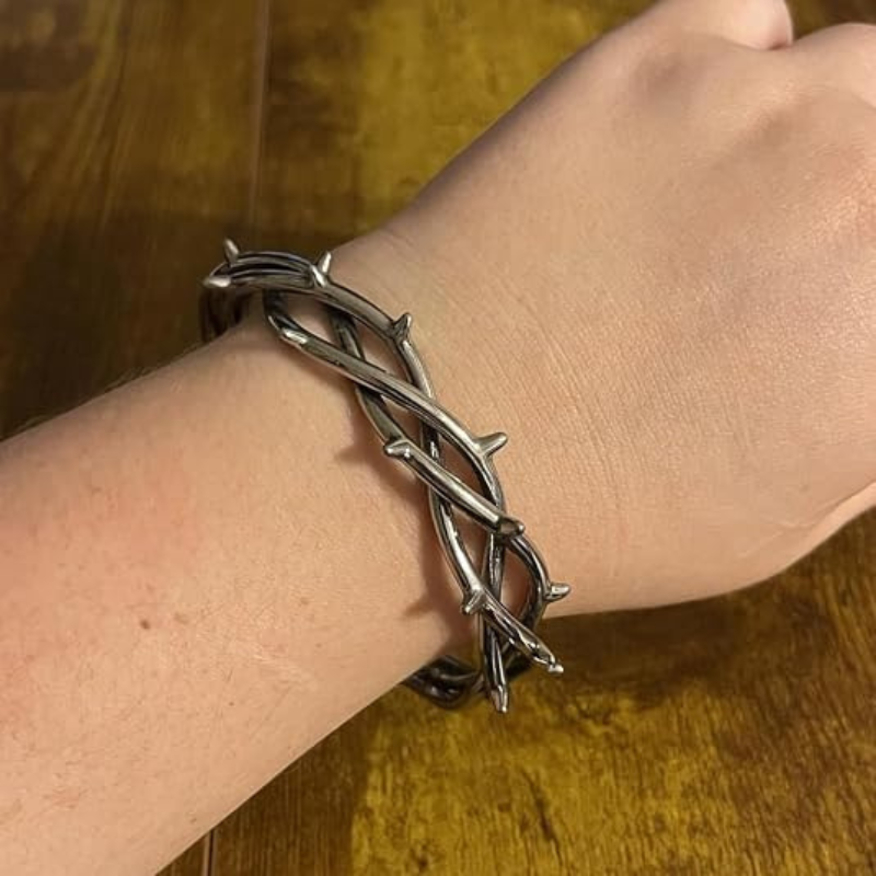Gothic Thorn Cuff Bracelet