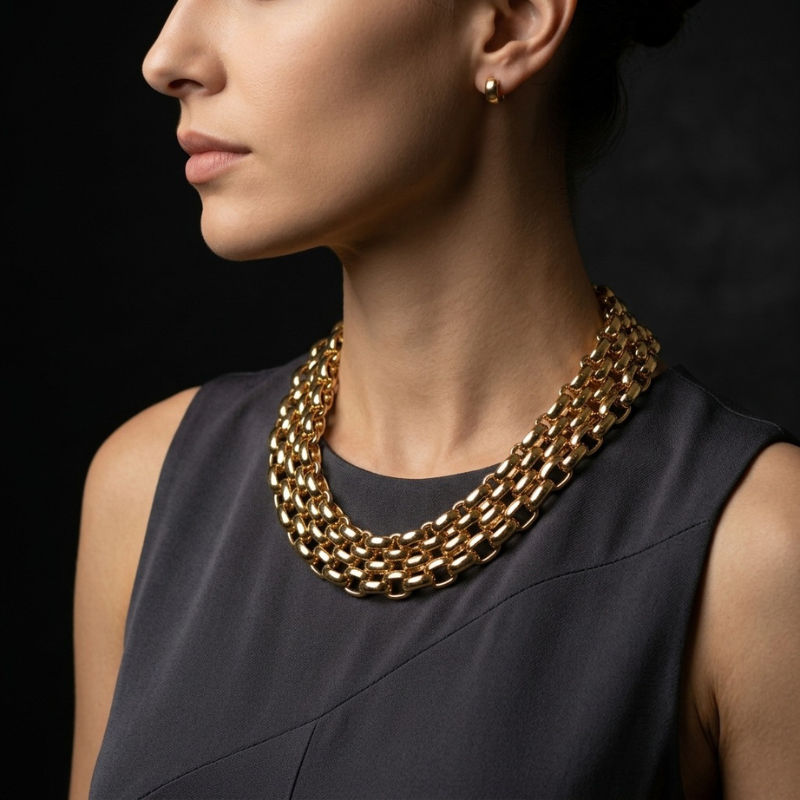 Chunky Link Statement Choker