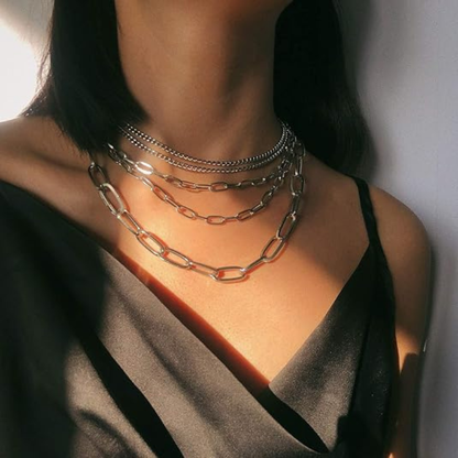Layered Chain Necklaces for women