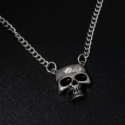 Punk Skull Pendant Necklace