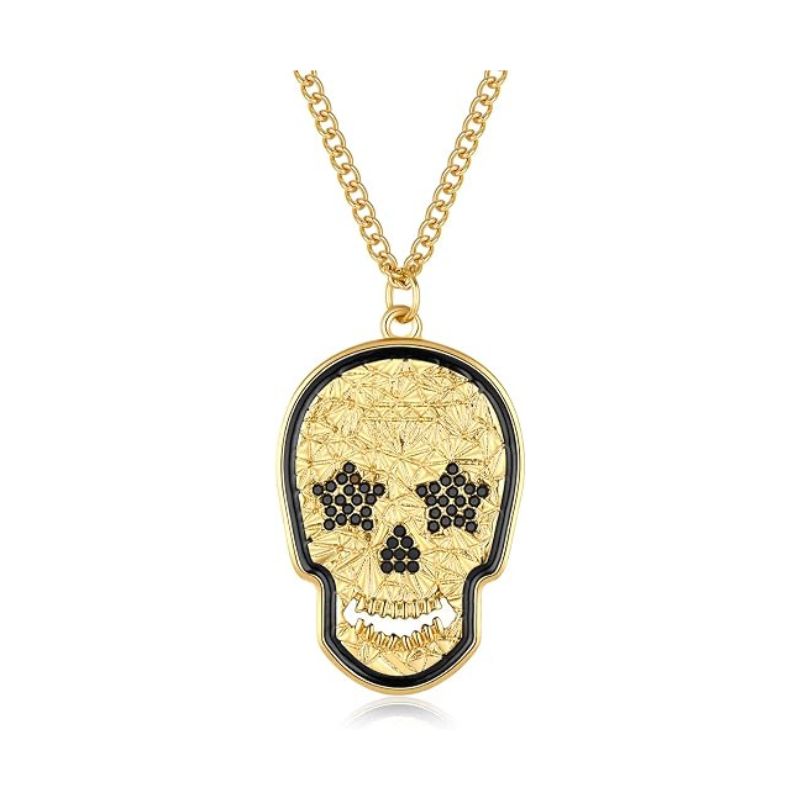 Punk Skull Pendant Necklace