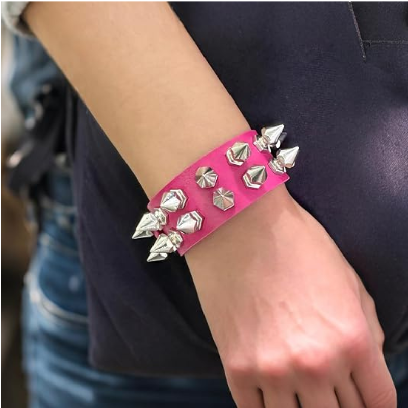 Spike Studded Punk Bracelet