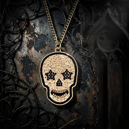 Punk Skull Pendant Necklace
