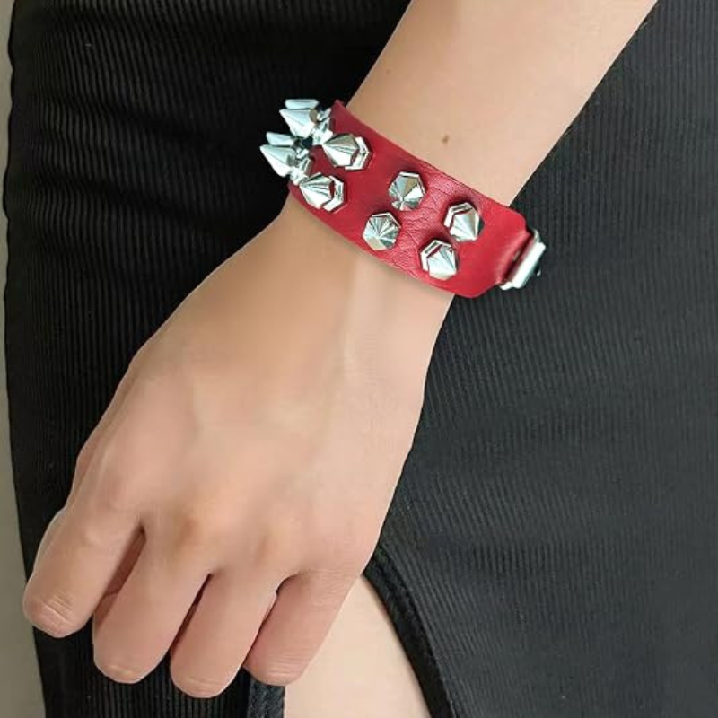 Spike Studded Punk Bracelet