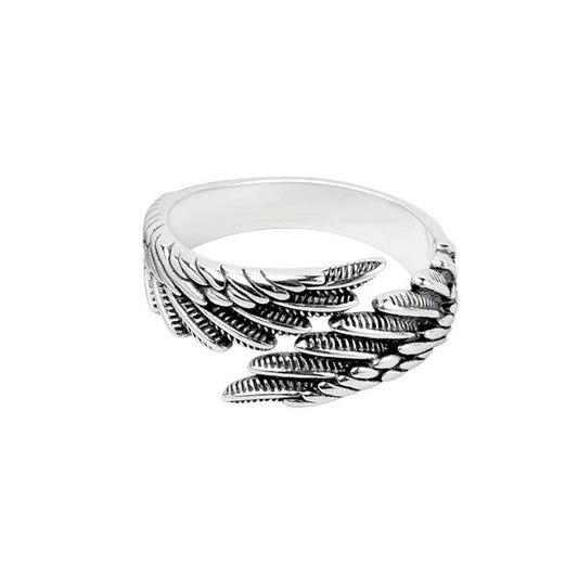 Angel's Wing Feather Ring