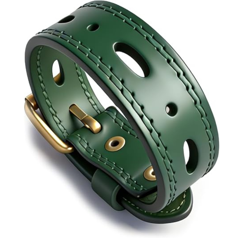Women’s Punk Leather Cuff Bracelet