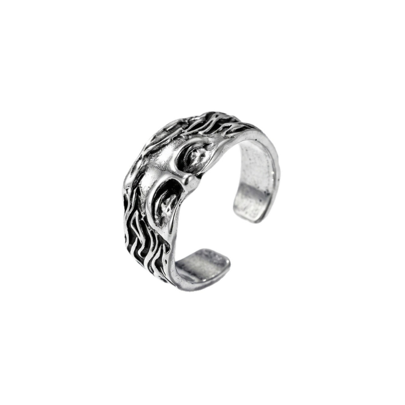 Vintage Venus Half Face Ring
