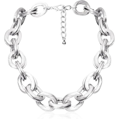 Gold Cuban Link Chain Double O Link Necklaces
