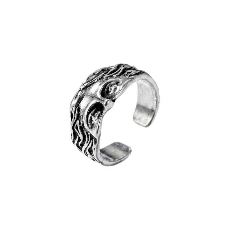 Vintage Venus Half Face Ring