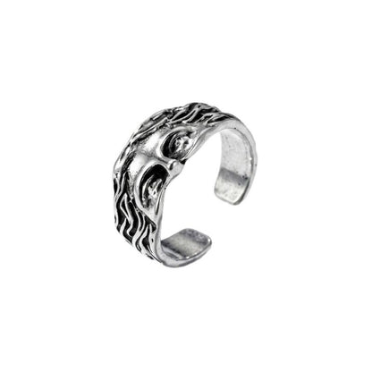 Vintage Venus Half Face Ring