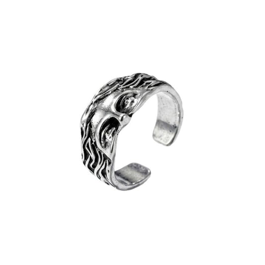 Vintage Venus Half Face Ring
