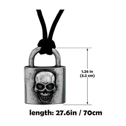 Punk Skull Pendant Necklace