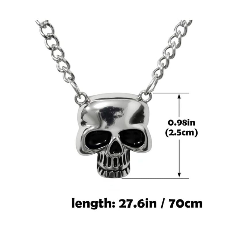 Punk Skull Pendant Necklace