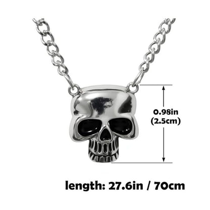 Punk Skull Pendant Necklace