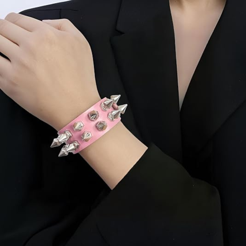 Spike Studded Punk Bracelet