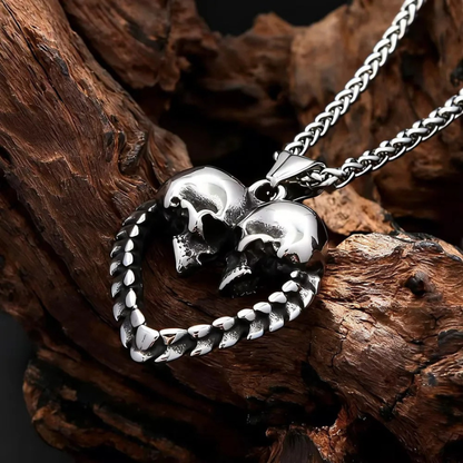 Punk Skull  Pendant Necklace