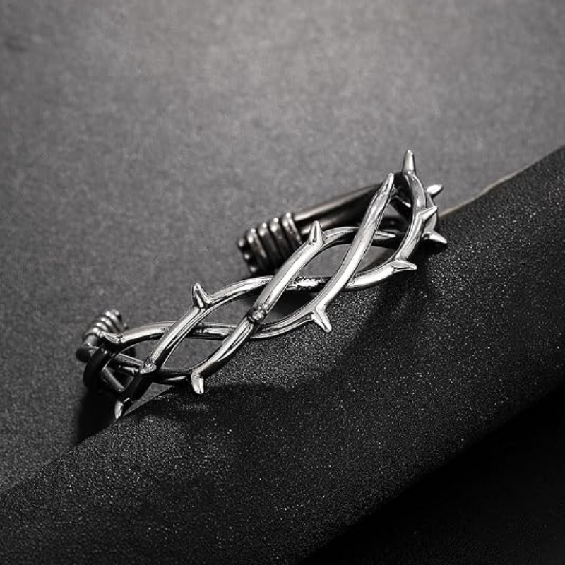 Gothic Thorn Cuff Bracelet