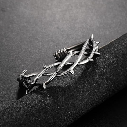 Gothic Thorn Cuff Bracelet