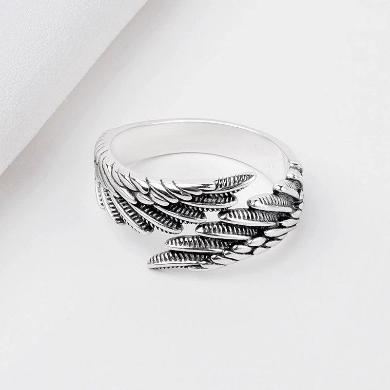 Angel's Wing Feather Ring
