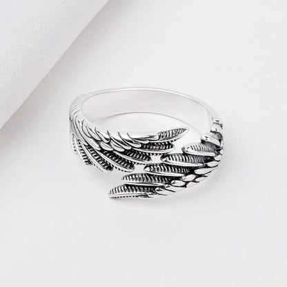 Angel's Wing Feather Ring