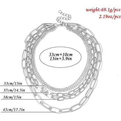 Layered Chain Necklaces for women