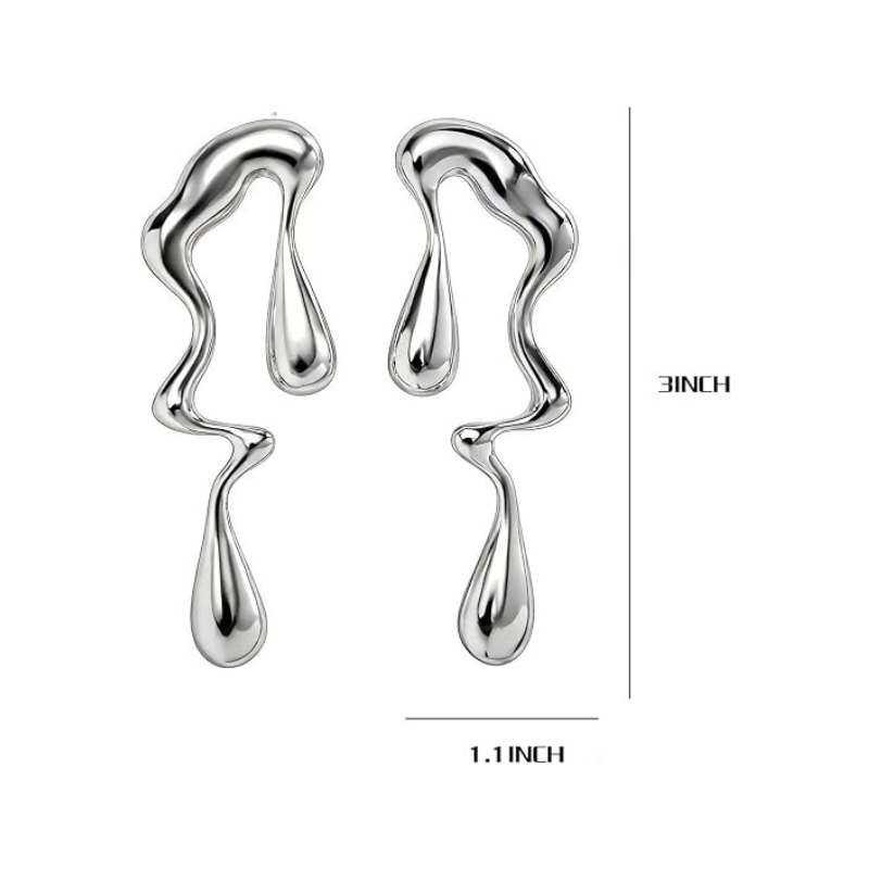 Water Drop Dangle Earrings