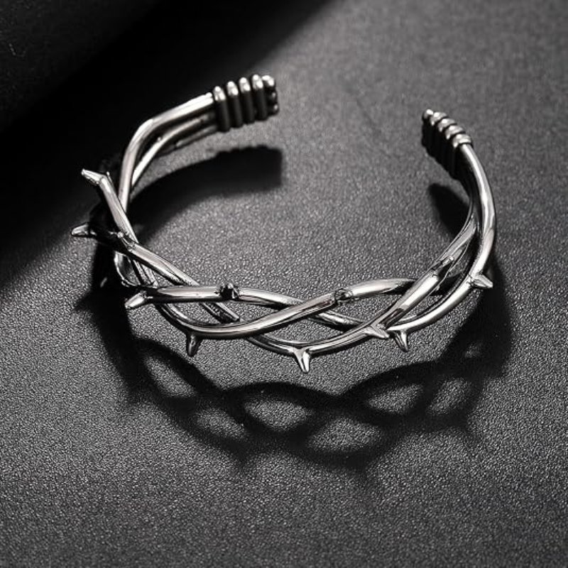 Gothic Thorn Cuff Bracelet