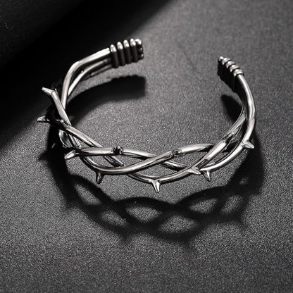 Gothic Thorn Cuff Bracelet