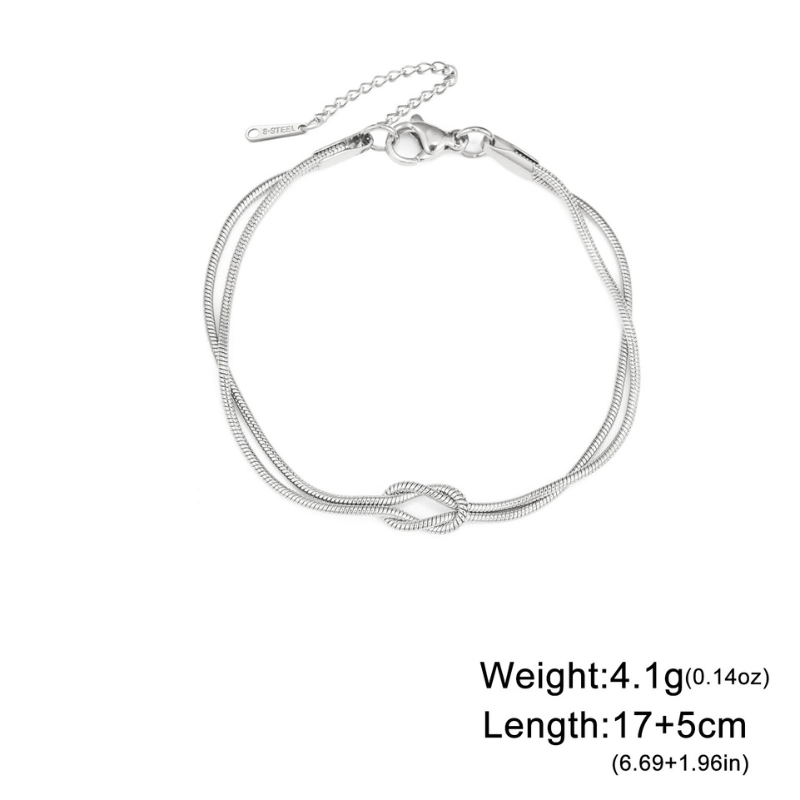 Stackable Love Knot Bracelet
