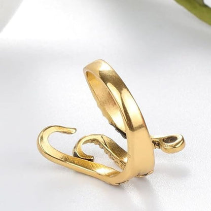 Octopus Tentacle Statement Ring