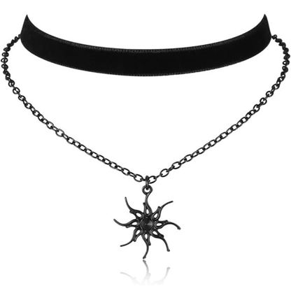 Black Velvet  Layered Necklace