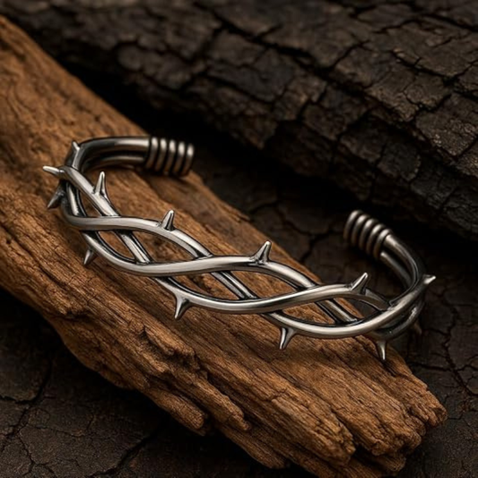Gothic Thorn Cuff Bracelet