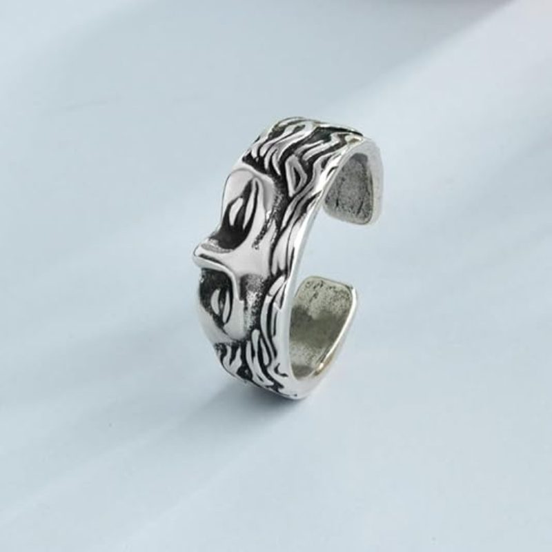 Vintage Venus Half Face Ring