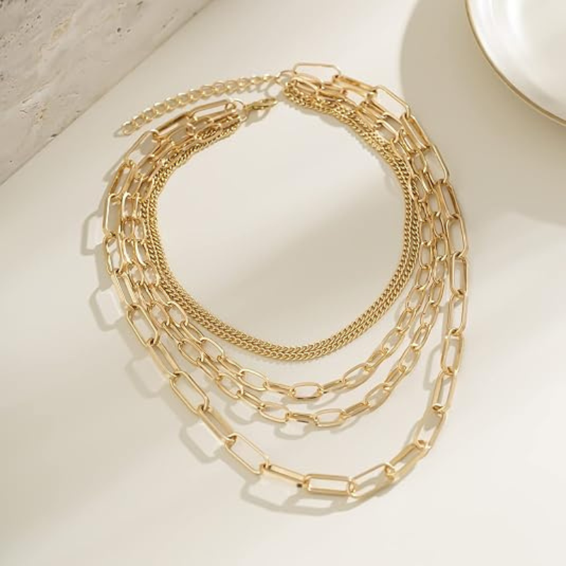 Layered Chain Necklaces for women