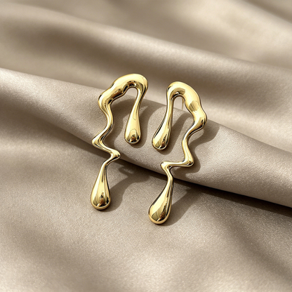 Water Drop Dangle Earrings