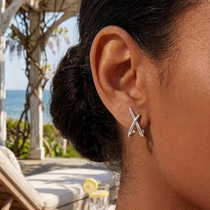 Dainty Earrings Simple Minimalist Gold Earrings