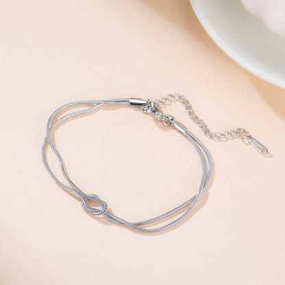 Stackable Love Knot Bracelet