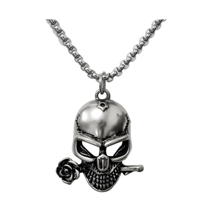 Punk Skull  Pendant Necklace