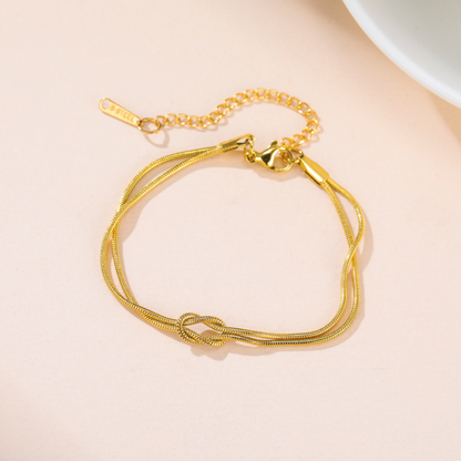 Stackable Love Knot Bracelet