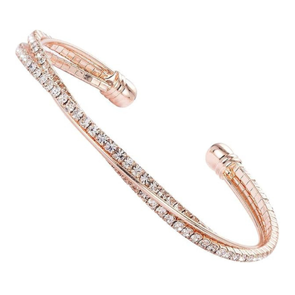 Rhinestone Cuff Bracelet