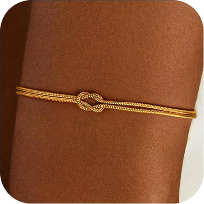 Stackable Love Knot Bracelet
