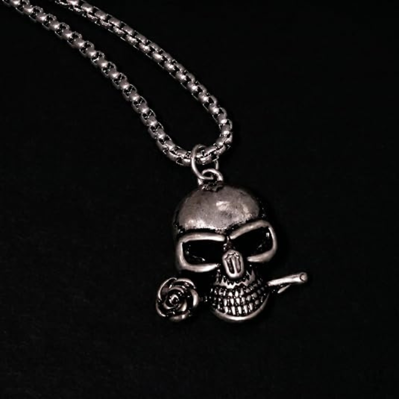 Punk Skull  Pendant Necklace