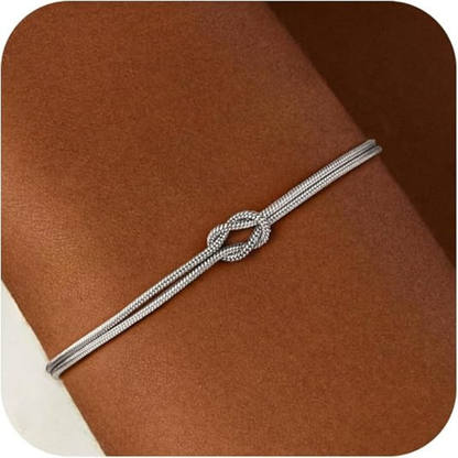 Stackable Love Knot Bracelet