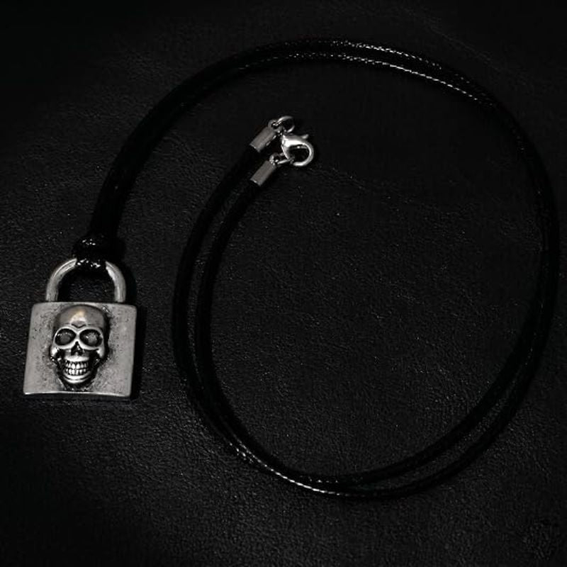 Punk Skull Pendant Necklace