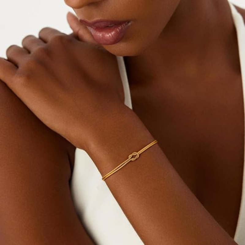 Stackable Love Knot Bracelet